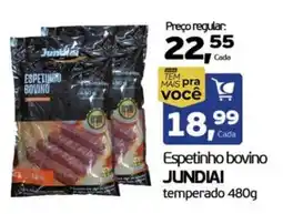 Cometa Supermercados Espetinho bovino jundiai temperado oferta