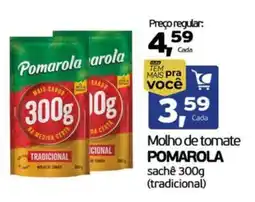 Cometa Supermercados molho de tomate pomarola oferta
