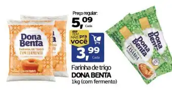 Cometa Supermercados Farinha de trigo dona benta oferta