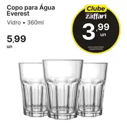 Comercial Zaffari Copo para Água Everest oferta