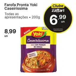 Comercial Zaffari Farofa Pronta Yoki Caseiríssima oferta