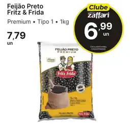 Comercial Zaffari Feijão Preto Fritz & Frida Premium oferta