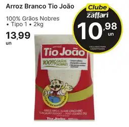 Comercial Zaffari Arroz branco tio joão oferta
