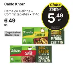 Comercial Zaffari Caldo Knorr oferta