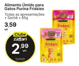 Comercial Zaffari Alimento Úmido para Gatos Purina Friskies oferta