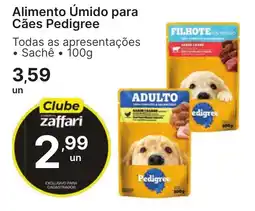 Comercial Zaffari Alimento Úmido para Cães Pedigree oferta