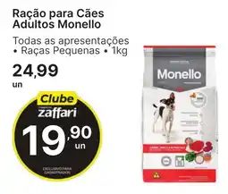 Comercial Zaffari Ração para Cães Adultos Monello oferta