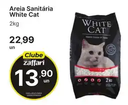 Comercial Zaffari Areia Sanitária White Cat oferta