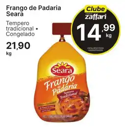 Comercial Zaffari Frango de Padaria Seara oferta