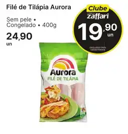 Comercial Zaffari Filé de Tilápia Aurora oferta