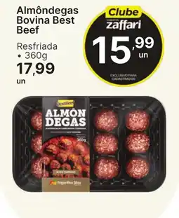 Comercial Zaffari Almôndegas bovina best beef oferta