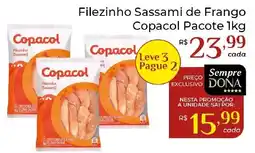 Dona de Casa Filezinho Sassami de Frango oferta