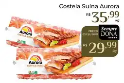 Dona de Casa Costela Suína Aurora oferta