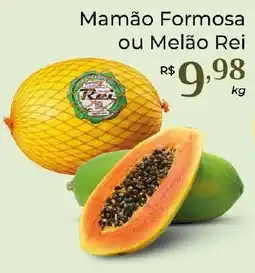 Dona de Casa Mamão Formosa ou Melão Rei oferta