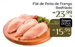 Dona de Casa Filé de Peito de Frango Resfriado oferta
