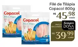 Dona de Casa Filé de Tilápia oferta