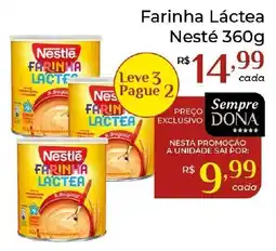 Dona de Casa Farinha Láctea Nesté oferta