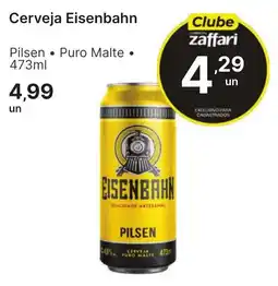 Comercial Zaffari Cerveja Eisenbahn oferta