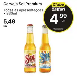 Comercial Zaffari Cerveja Sol Premium oferta