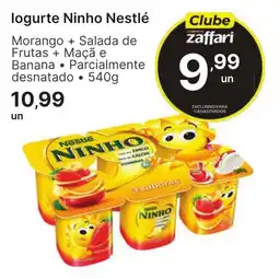 Comercial Zaffari logurte ninho nestlé oferta