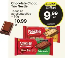 Comercial Zaffari Chocolate Choco Trio Nestlé oferta
