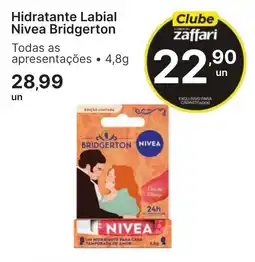 Comercial Zaffari Hidratante Labial Nivea Bridgerton oferta