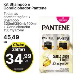 Comercial Zaffari Kit Shampoo e Condicionador Pantene oferta