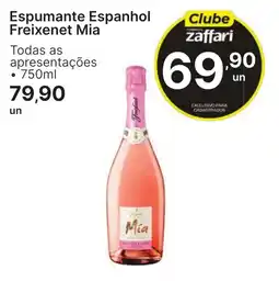 Comercial Zaffari Espumante Espanhol Freixenet Mia oferta