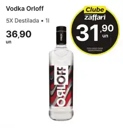Comercial Zaffari Vodka Orloff oferta