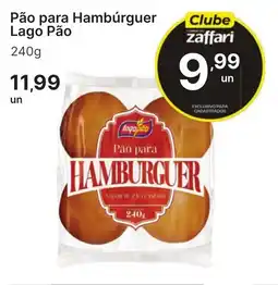 Comercial Zaffari Pão para Hambúrguer oferta