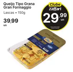 Comercial Zaffari Queijo tipo grana gran formaggio oferta