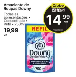 Comercial Zaffari Amaciantede Roupas Downy oferta