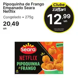 Comercial Zaffari Pipoquinha de Frango Empanado Seara Netflix oferta