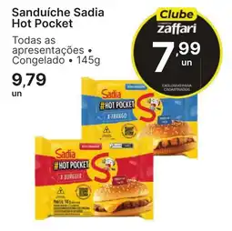 Comercial Zaffari Sanduíche Sadia Hot Pocket oferta