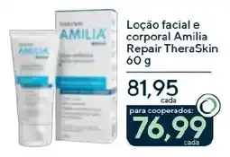 Coop Loção facial e corporal Amilia Repair TheraSkin oferta