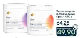 Coop Sérum corporal intensivo Dove tipos oferta