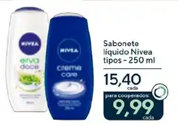 Coop Sabonete líquido nivea tipos oferta