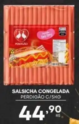 Mercadão Atacadista Salsicha congelada perdigão c/5kg oferta