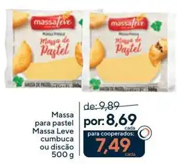 Coop Massa para pastel Massa Leve cumbuca ou disção oferta