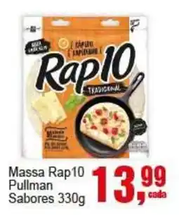 Negreiros Massa rap10 pullman sabores oferta