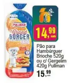 Negreiros Pão para Hambúrguer Brioche oferta
