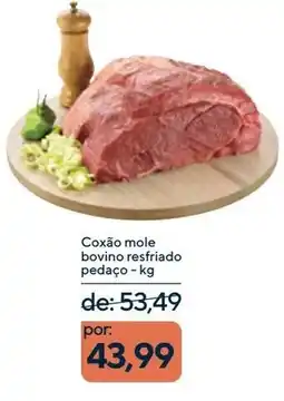 Coop Coxão mole bovino resfriado pedaço - kg oferta