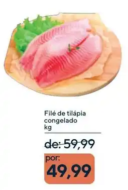 Coop Filé de tilápia congelado oferta