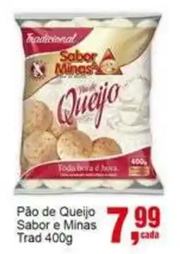 Negreiros Pão de Queijo Sabor e Minas Trad oferta