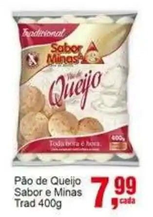 Negreiros Pão de Queijo Sabor e Minas Trad oferta