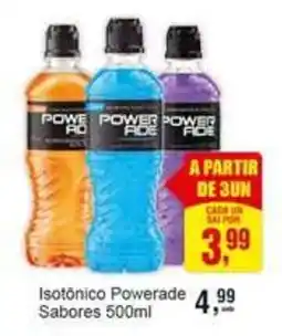 Negreiros Isotônico Powerade Sabores oferta