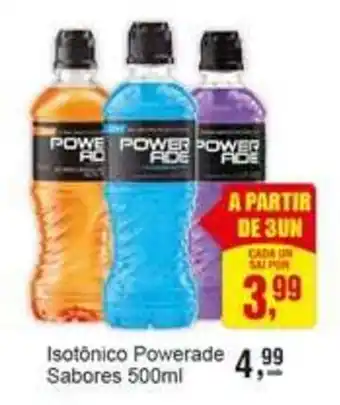 Negreiros Isotônico Powerade Sabores oferta