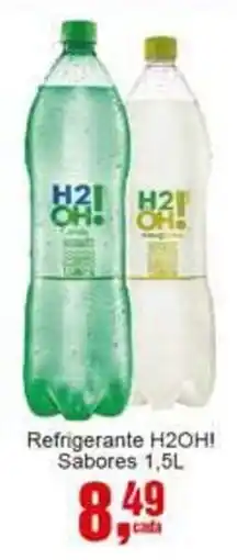 Negreiros Refrigerante h2oh! sabores oferta