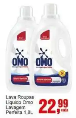 Negreiros Lava Roupas Liquido Omo Lavagem Perfeita oferta