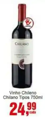 Negreiros Vinho chileno chilano tipos oferta